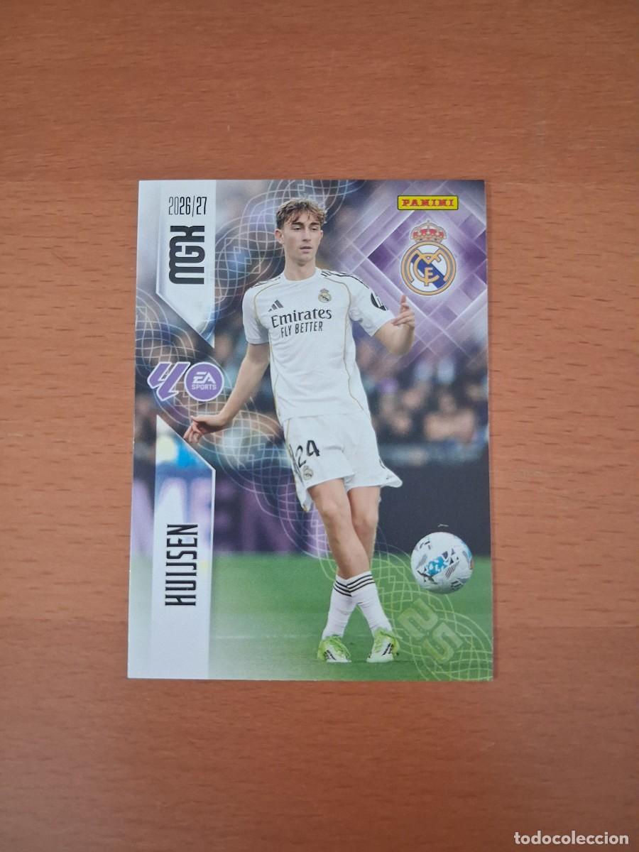 Cromos de f&uacute;tbol: Megacracks 2026 2027 26 27 Real Madrid 222 Huijsen