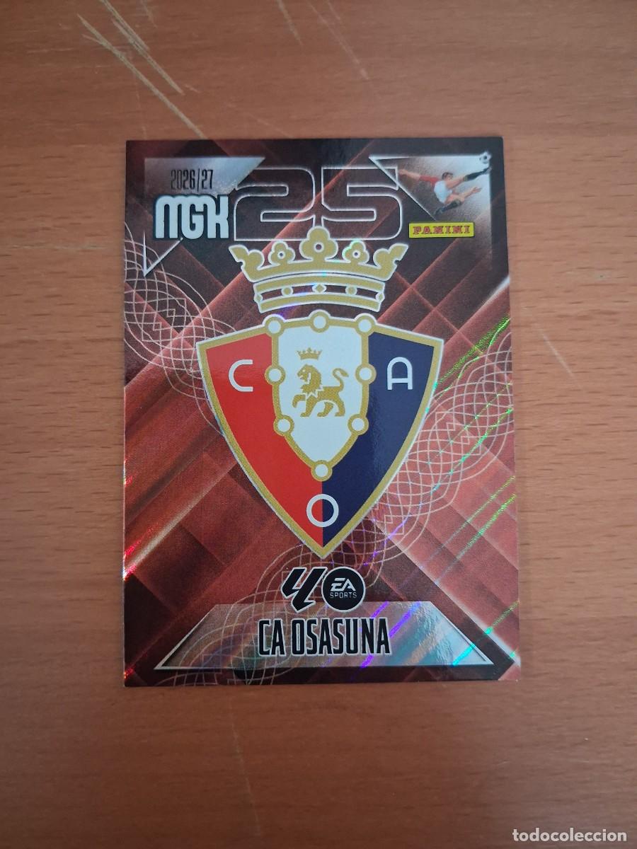 Cromos de f&uacute;tbol: Megacracks 2026 2027 26 27 CA Osasuna 253 Escudo