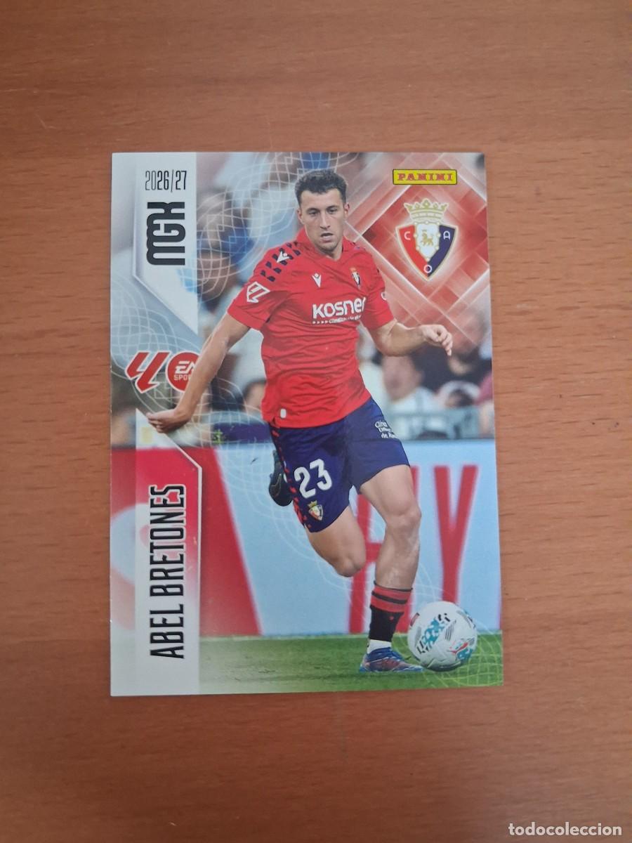 Cromos de f&uacute;tbol: Megacracks 2026 2027 26 27 CA Osasuna 260 Abel Bretones