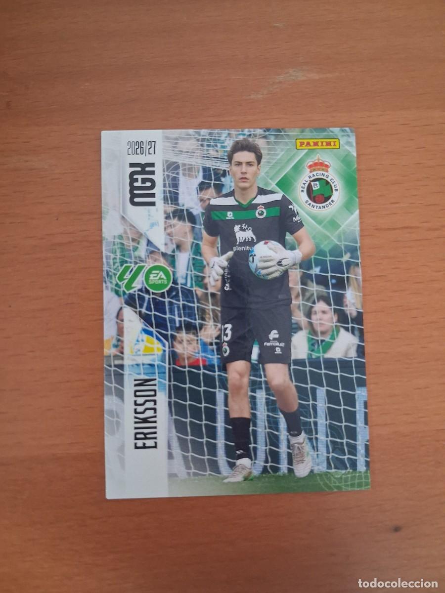 Cromos de f&uacute;tbol: Megacracks 2026 2027 26 27 Racing de Santander 273 Eriksson