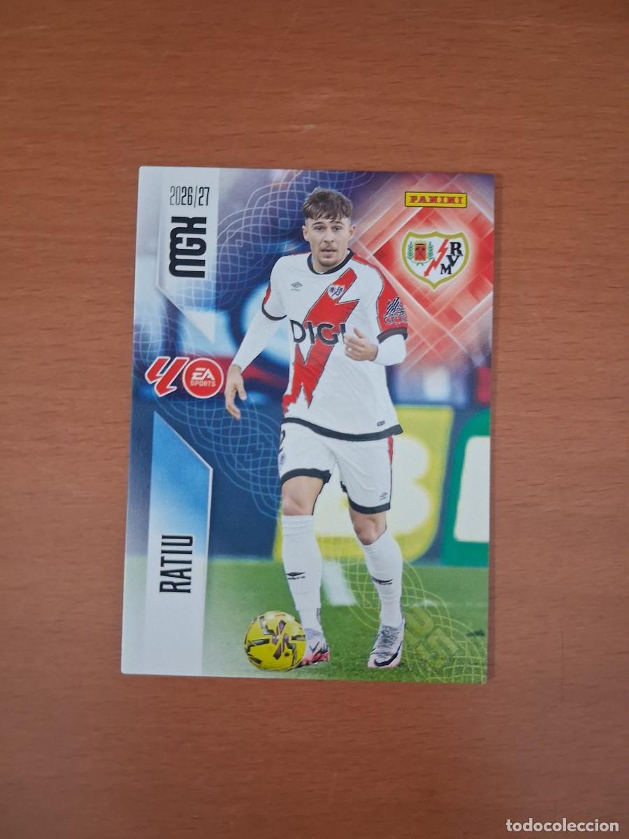 Cromos de f&uacute;tbol: Megacracks 2026 2027 26 27 Rayo Vallecano 292 Ratiu