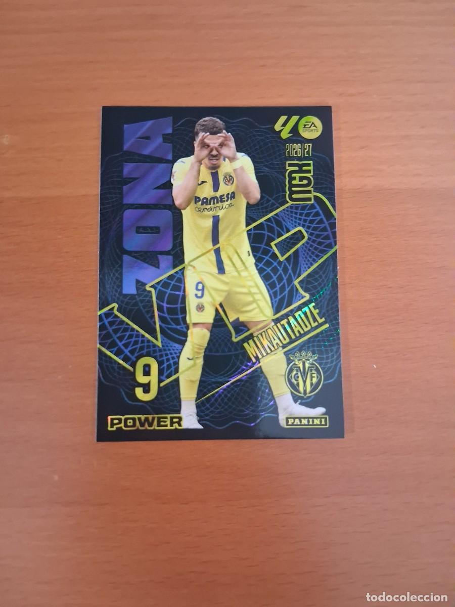 Figurine di Calcio: Megacracks 2026 2027 26 27 VIP 9 Power Villarreal CF 402 402P Mikautadze