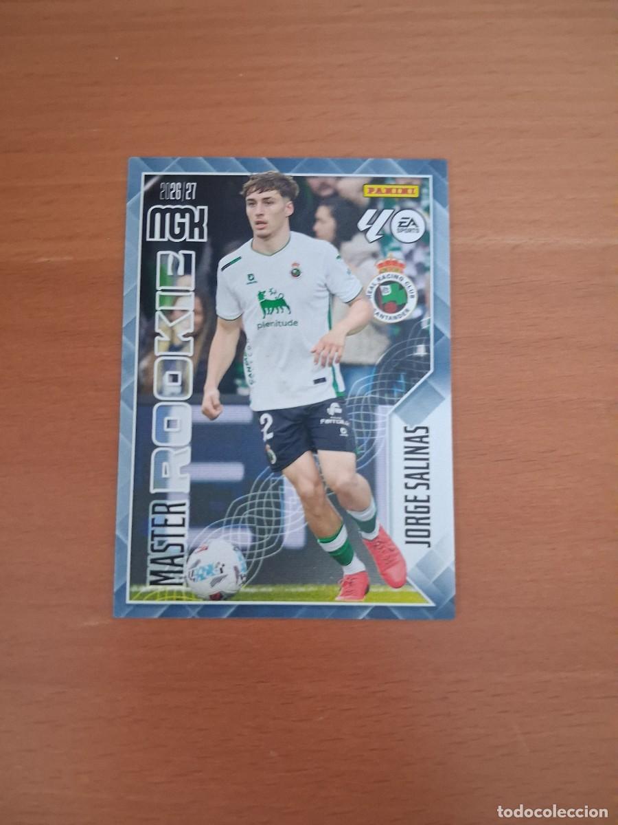 Figurine di Calcio: Megacracks 2026 2027 26 27 Master Rookie Racing de Santander 414 Jorge Salinas