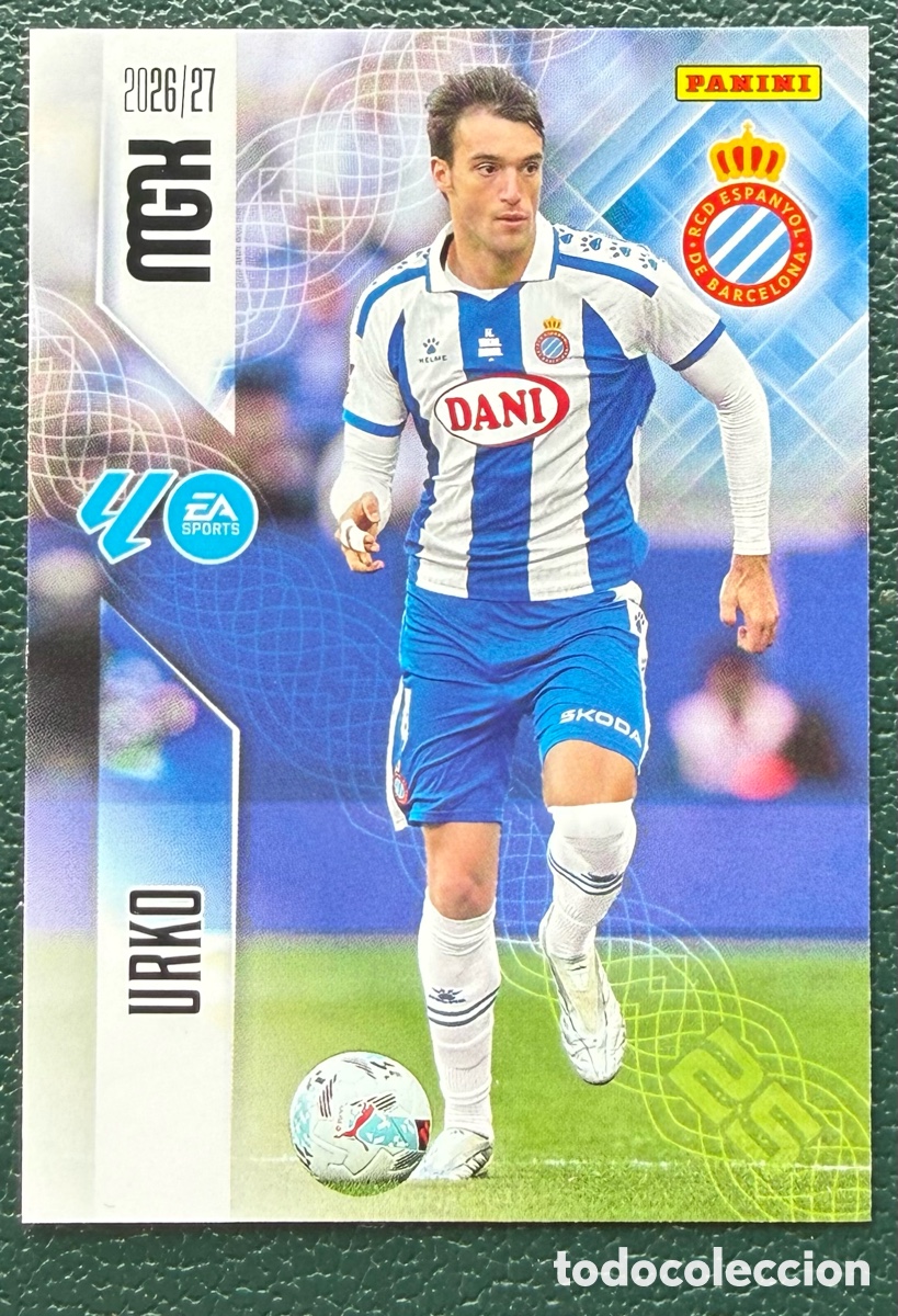 Fu&szlig;ball-Sticker: 172 URKO RCD ESPANYOL FICHAS ALBUM MEGACRACKS 2026 2027 MGK 26 27