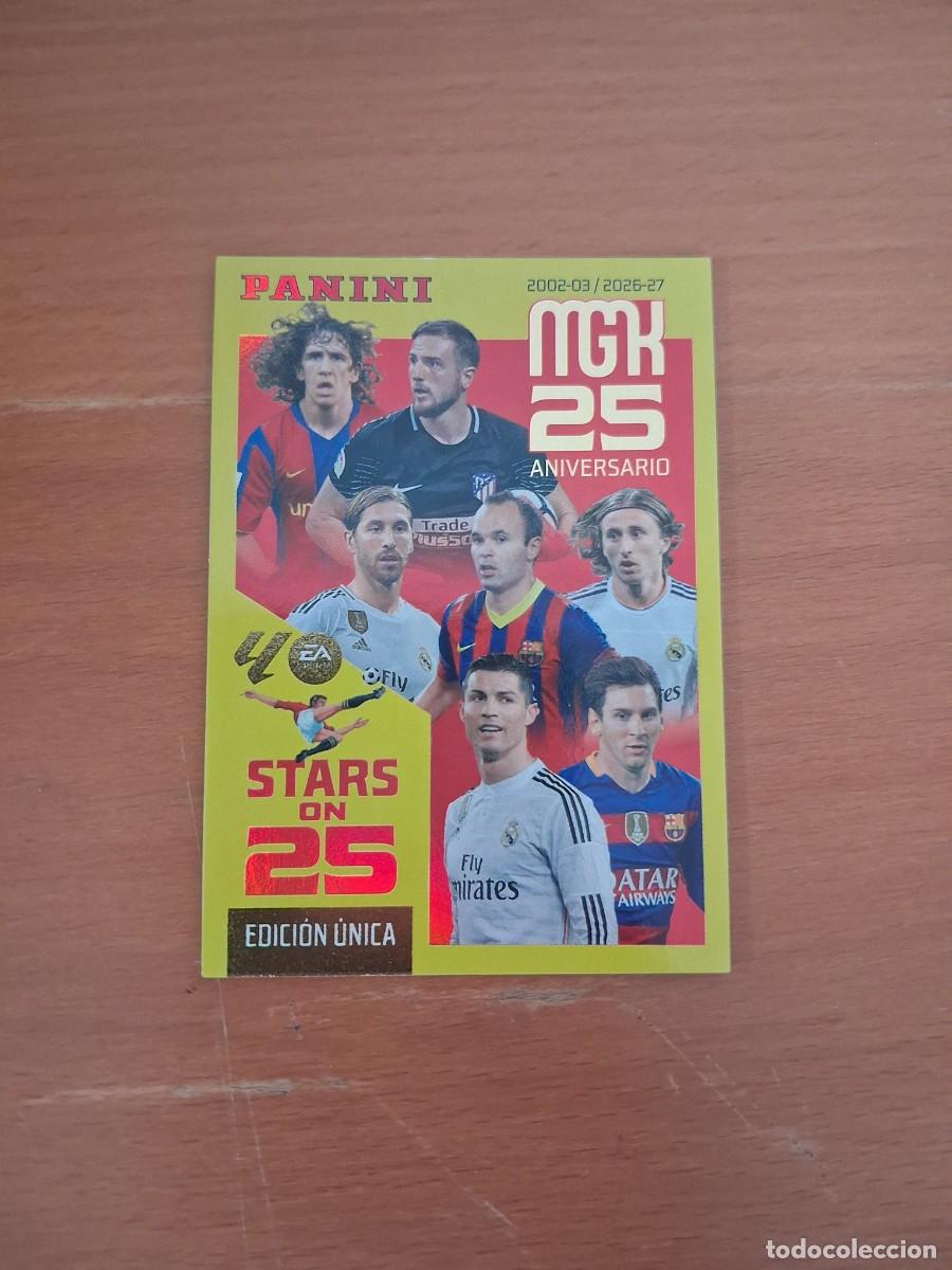 Fu&szlig;ball-Sticker: Megacracks 2026 2027 26 27 Edici&oacute;n &uacute;nica Stars on 25 25 Aniversario 425 Todo Megacracks