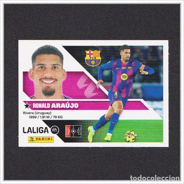 Football Stickers: LIGA ESTE 2026 2027 26 27 PANINI ARAUJO 6A 6 A BARCELONA BAR&Ccedil;A COLECCI&Oacute;N ALBUM 1&ordf; EDICI&Oacute;N