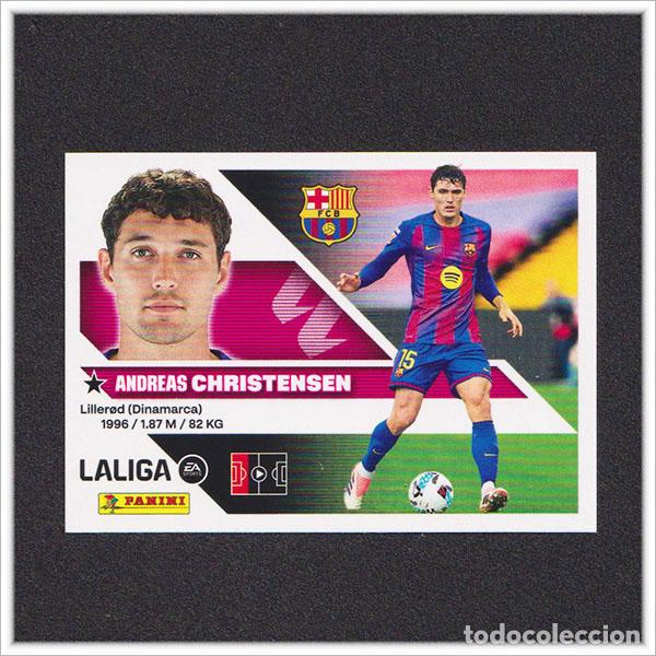 Football Stickers: LIGA ESTE 2026 2027 26 27 PANINI CHRISTENSEN 6B 6 B BARCELONA BAR&Ccedil;A COLECCI&Oacute;N ALBUM 1&ordf; EDICI&Oacute;N