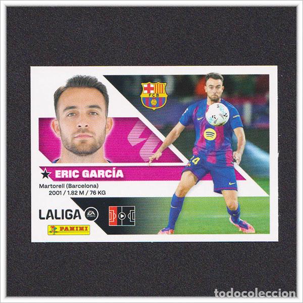 Football Stickers: LIGA ESTE 2026 2027 26 27 PANINI ERIC GARC&Iacute;A 11 BARCELONA BAR&Ccedil;A COLECCI&Oacute;N ALBUM 1&ordf; EDICI&Oacute;N