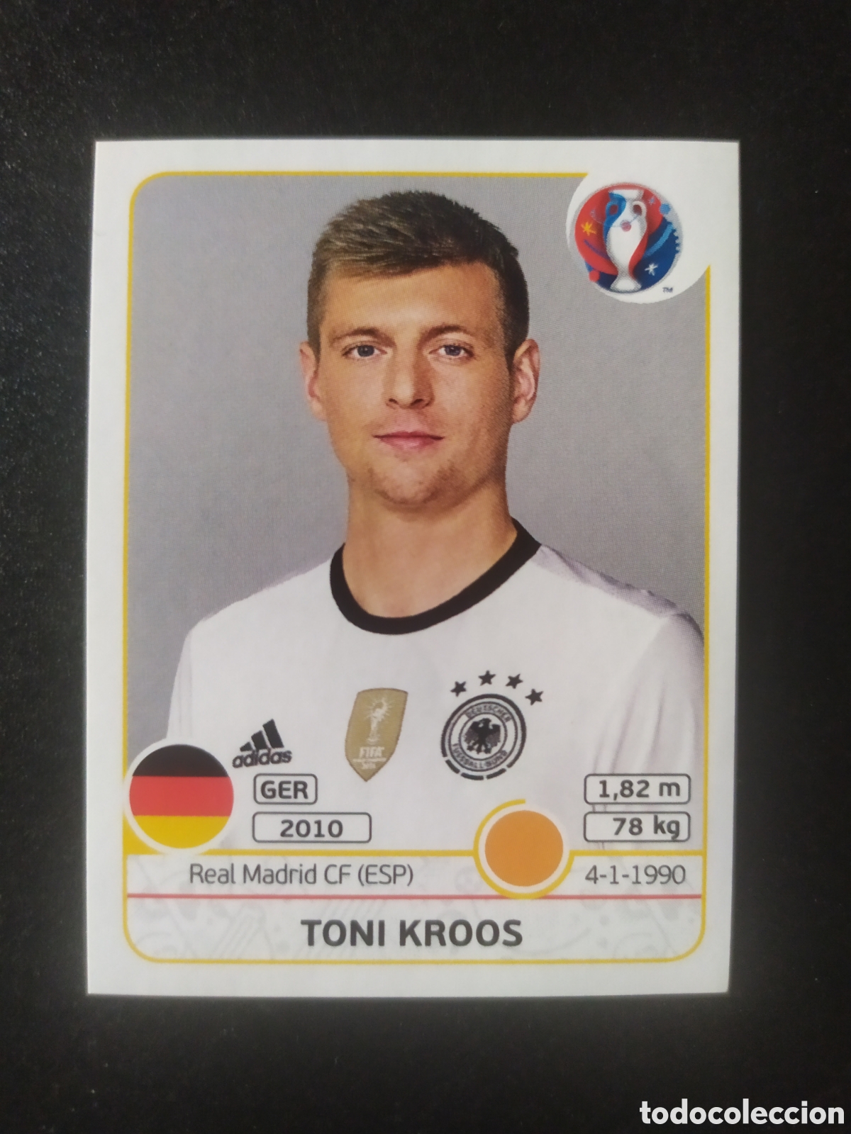 Football Stickers: UEFA Euro Francia 2016 panini Kroos n&deg; 249 Alemania