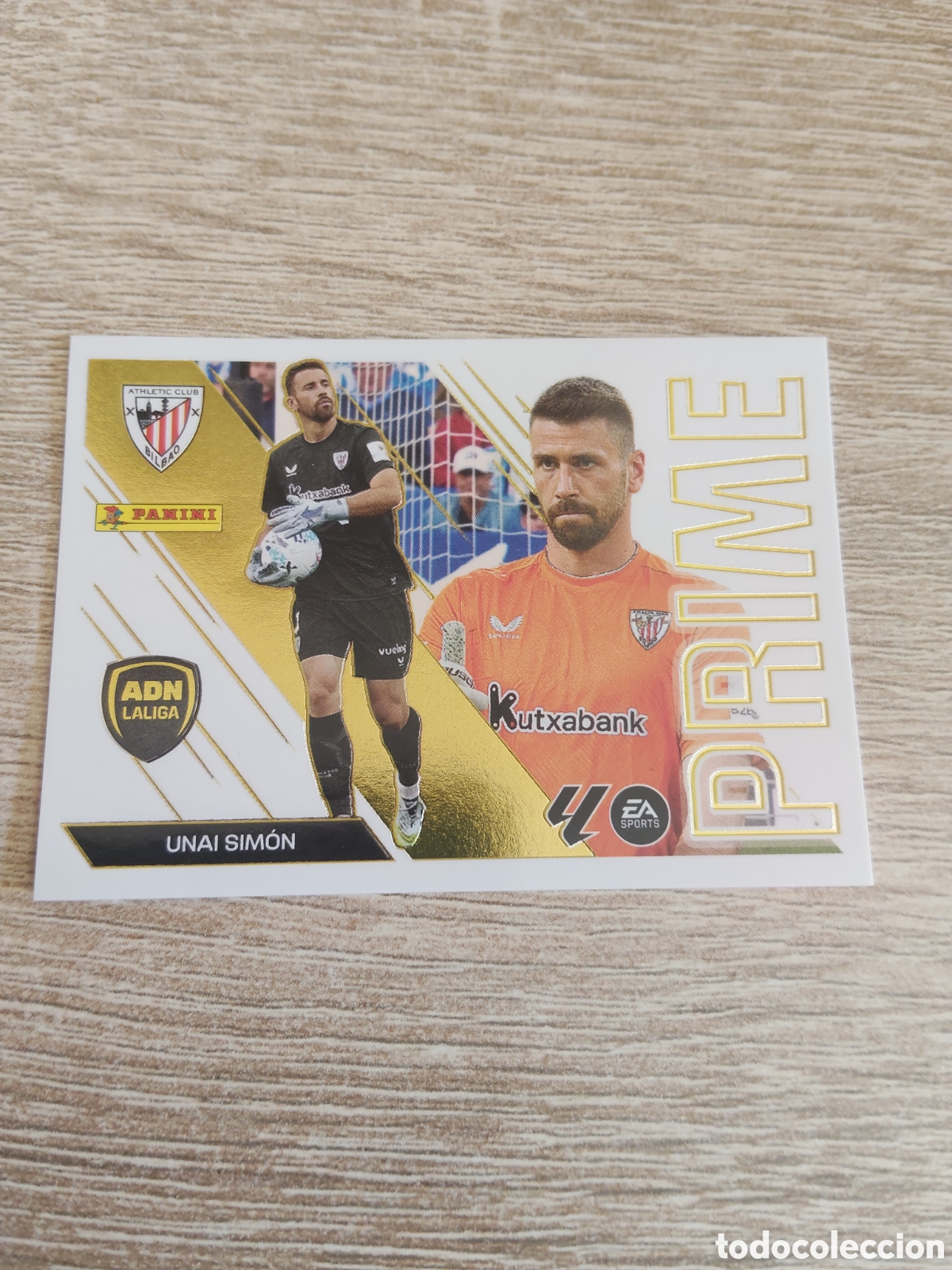 Cromos de f&uacute;tbol: Unai Simon Prime Athletic de Bilbao liga 2026 2027 26 27 ediciones este