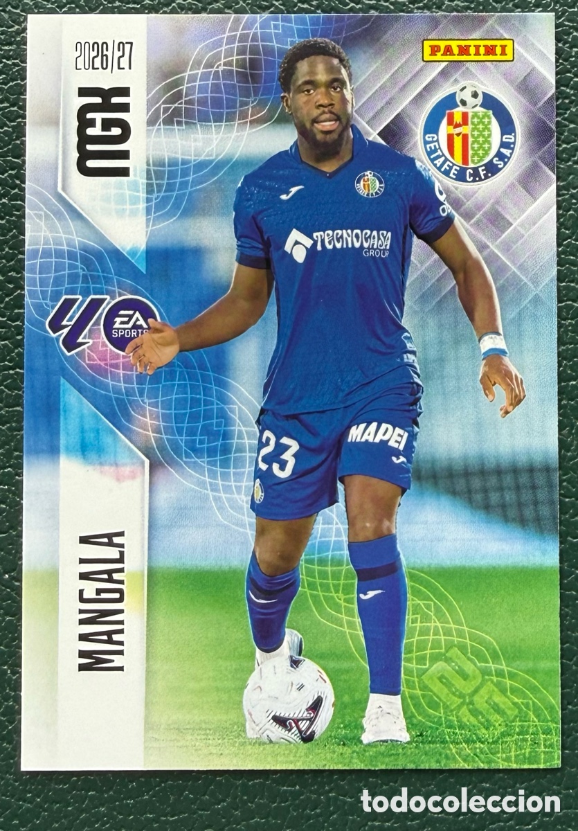 Football Stickers: 192 MANGALA GETAFE CF FICHAS ALBUM MEGACRACKS 2026 2027 MGK 26 27