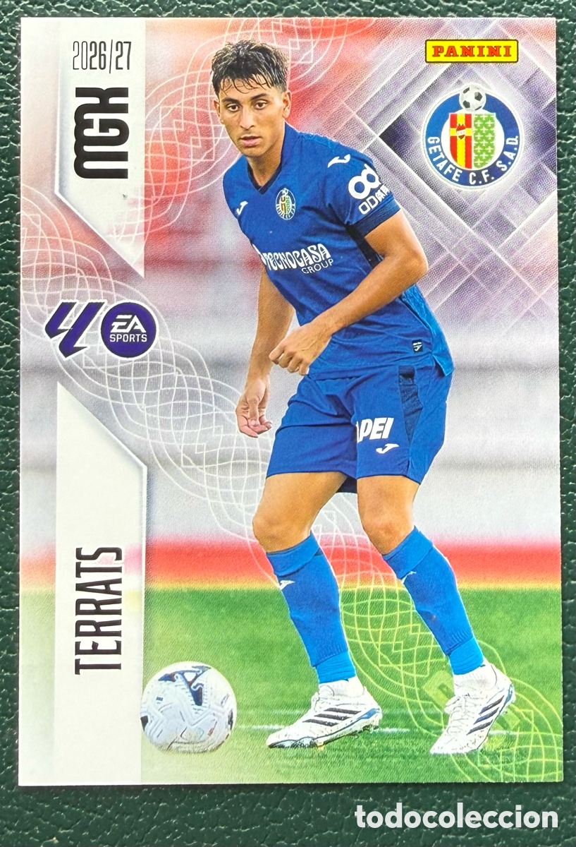 Football Stickers: 193 TERRATS GETAFE CF FICHAS ALBUM MEGACRACKS 2026 2027 MGK 26 27