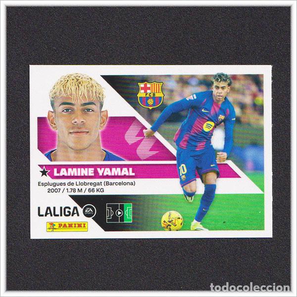 Football Stickers: LIGA ESTE 2026 2027 26 27 PANINI LAMINE YAMAL 20 BARCELONA BAR&Ccedil;A COLECCI&Oacute;N ALBUM 1&ordf; EDICI&Oacute;N