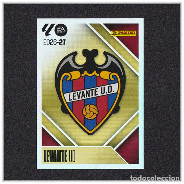 Football Stickers: LIGA ESTE 2026 2027 26 27 PANINI ESCUDO 1 LEVANTE COLECCI&Oacute;N ALBUM 1&ordf; EDICI&Oacute;N