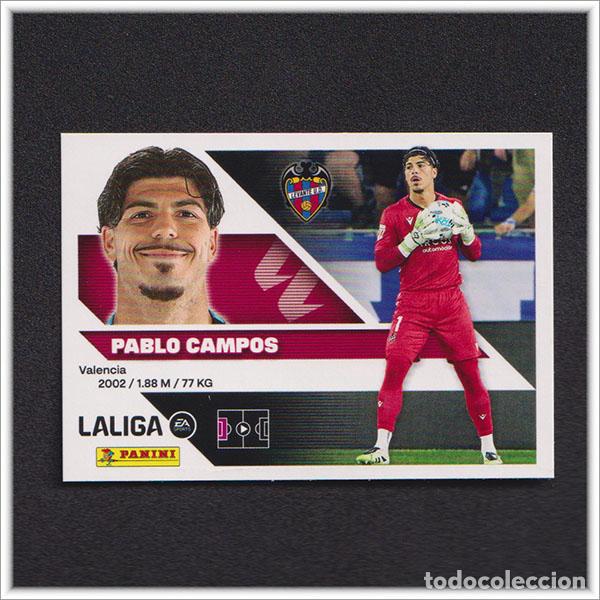 Cromos de f&uacute;tbol: LIGA ESTE 2026 2027 26 27 PANINI PABLO CAMPOS 4 LEVANTE COLECCI&Oacute;N ALBUM 1&ordf; EDICI&Oacute;N