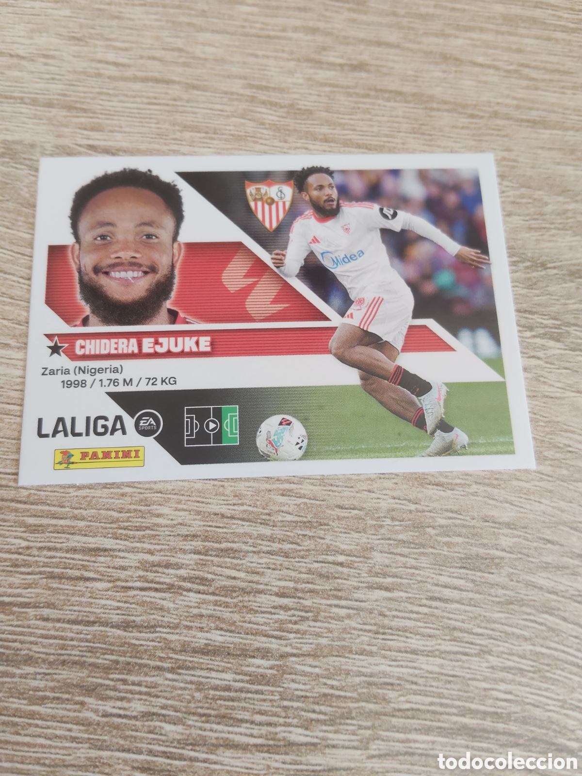 Cromos de f&uacute;tbol: Ejuke Sevilla liga 2026 2027 26 27 ediciones este