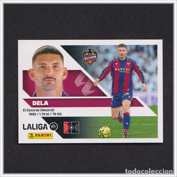 Cromos de f&uacute;tbol: LIGA ESTE 2026 2027 26 27 PANINI DELA 7 LEVANTE COLECCI&Oacute;N ALBUM 1&ordf; EDICI&Oacute;N