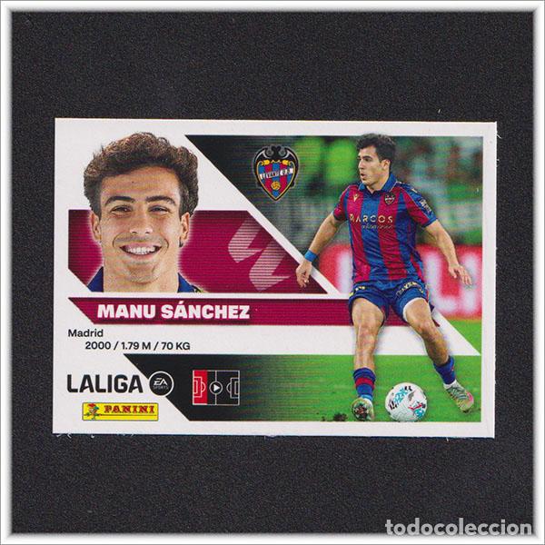 Cromos de f&uacute;tbol: LIGA ESTE 2026 2027 26 27 PANINI MANU SANCHEZ 9 LEVANTE COLECCI&Oacute;N ALBUM 1&ordf; EDICI&Oacute;N