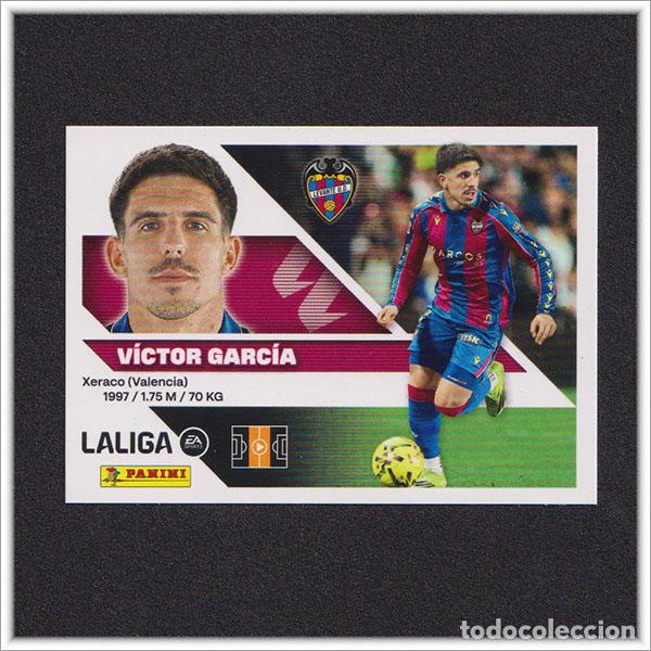 Cromos de f&uacute;tbol: LIGA ESTE 2026 2027 26 27 PANINI VICTOR GARC&Iacute;A 14A 14 A LEVANTE COLECCI&Oacute;N ALBUM 1&ordf; EDICI&Oacute;N