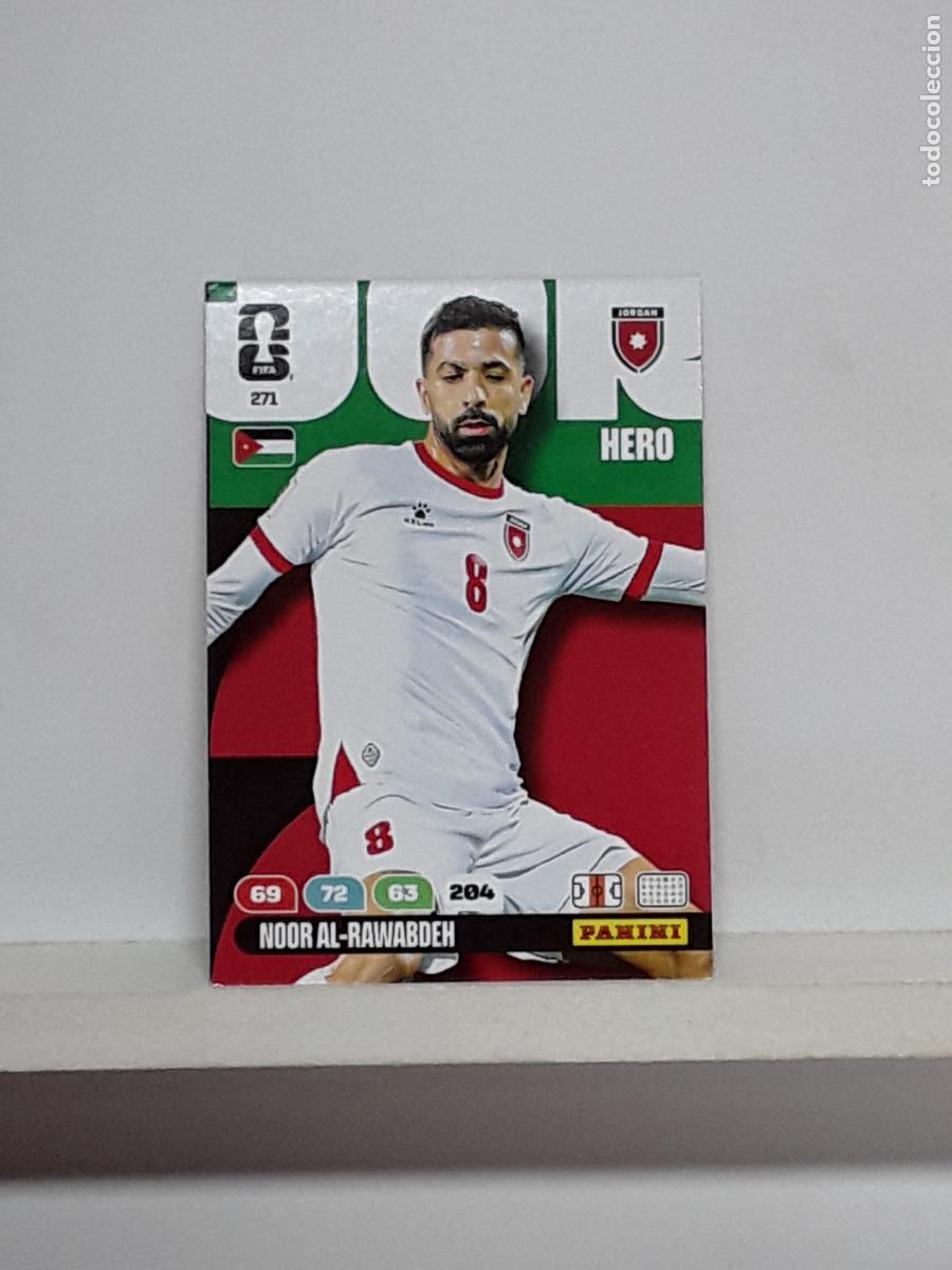 Cromos de f&uacute;tbol: ADRENALYN MUNDIAL 2026 WORLD CUP 26 ALBUM PANINI N 271 JORDANIA NOOR AL-RAWABDEH