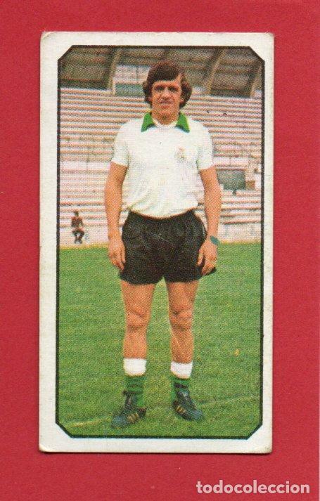 Cromos de f&uacute;tbol: ESTE 77 78 ZUVIRIA BAJA DEL RACING DE SANTANDER SIN PEGAR ESTE 1977 1978