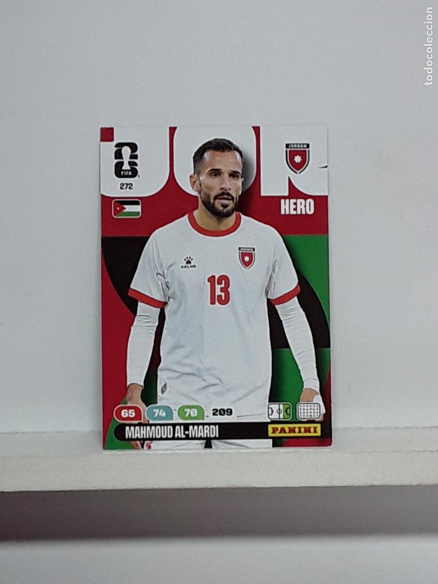 Cromos de f&uacute;tbol: ADRENALYN MUNDIAL 2026 WORLD CUP 26 ALBUM PANINI N 272 JORDANIA MAHMOUD AL-MARDI