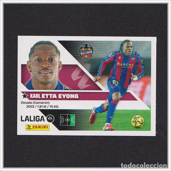 Cromos de f&uacute;tbol: LIGA ESTE 2026 2027 26 27 PANINI ETTA EYONG 19 LEVANTE COLECCI&Oacute;N ALBUM 1&ordf; EDICI&Oacute;N
