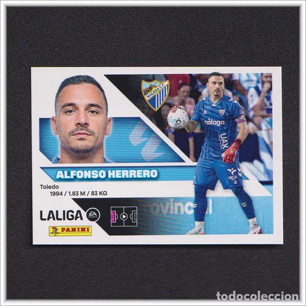 Cromos de f&uacute;tbol: LIGA ESTE 2026 2027 26 27 PANINI ALFONSO HERRERO 3 M&Aacute;LAGA COLECCI&Oacute;N ALBUM 1&ordf; EDICI&Oacute;N