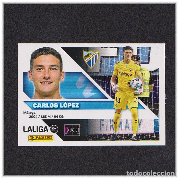 Cromos de f&uacute;tbol: LIGA ESTE 2026 2027 26 27 PANINI CARLOS LOPEZ 4 M&Aacute;LAGA COLECCI&Oacute;N ALBUM 1&ordf; EDICI&Oacute;N