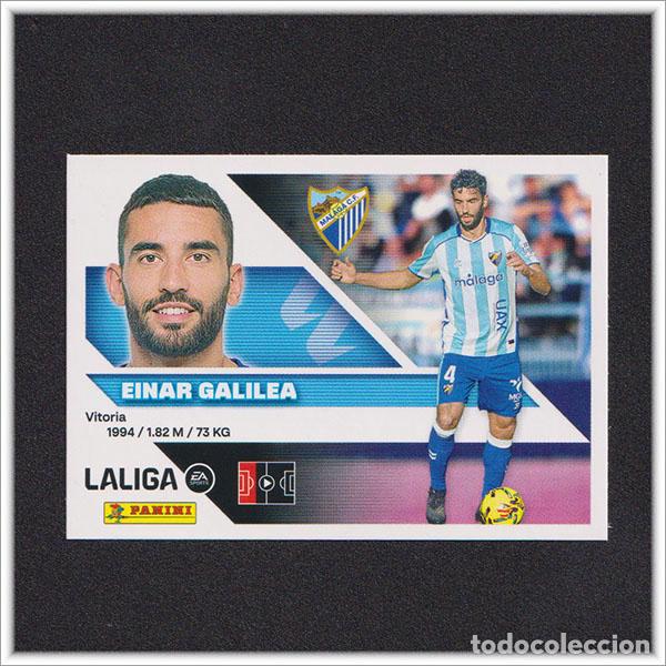 Cromos de f&uacute;tbol: LIGA ESTE 2026 2027 26 27 PANINI EINAR GALILEA 8 M&Aacute;LAGA COLECCI&Oacute;N ALBUM 1&ordf; EDICI&Oacute;N