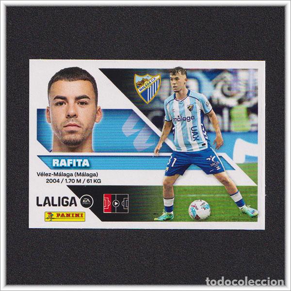 Cromos de f&uacute;tbol: LIGA ESTE 2026 2027 26 27 PANINI RAFITA 9 M&Aacute;LAGA COLECCI&Oacute;N ALBUM 1&ordf; EDICI&Oacute;N