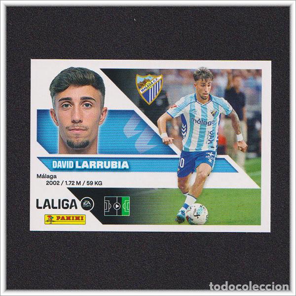 Cromos de f&uacute;tbol: LIGA ESTE 2026 2027 26 27 PANINI LARRUBIA 16 M&Aacute;LAGA COLECCI&Oacute;N ALBUM 1&ordf; EDICI&Oacute;N