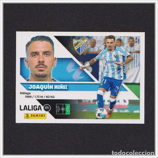 Cromos de f&uacute;tbol: LIGA ESTE 2026 2027 26 27 PANINI JOAQUIN 19 M&Aacute;LAGA COLECCI&Oacute;N ALBUM 1&ordf; EDICI&Oacute;N