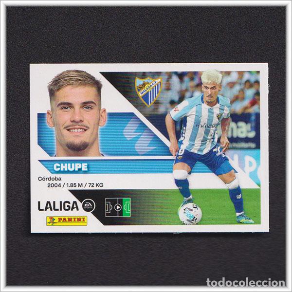Cromos de f&uacute;tbol: LIGA ESTE 2026 2027 26 27 PANINI CHUPE 20 M&Aacute;LAGA COLECCI&Oacute;N ALBUM 1&ordf; EDICI&Oacute;N