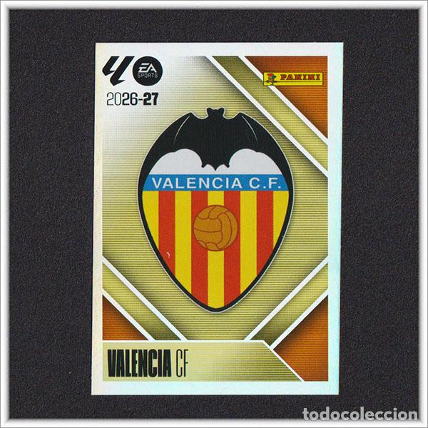 Cromos de Futebol: LIGA ESTE 2026 2027 26 27 PANINI ESCUDO 1 VALENCIA COLECCI&Oacute;N ALBUM 1&ordf; EDICI&Oacute;N