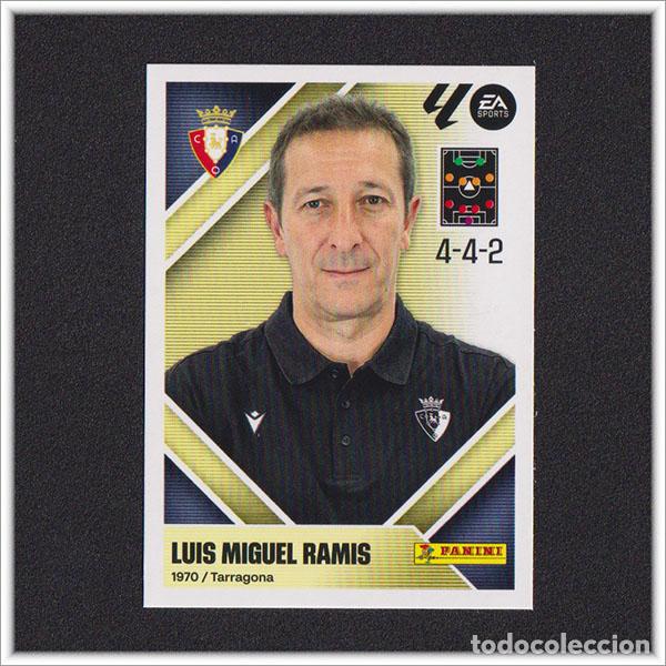Football Stickers: LIGA ESTE 2026 2027 26 27 PANINI LUIS MIGUEL RAMIS 2 OSASUNA COLECCI&Oacute;N ALBUM 1&ordf; EDICI&Oacute;N