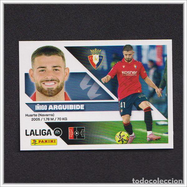Cartes &agrave; collectionner de Football: LIGA ESTE 2026 2027 26 27 PANINI ARGUIBIDE 5B 5 B OSASUNA COLECCI&Oacute;N ALBUM 1&ordf; EDICI&Oacute;N