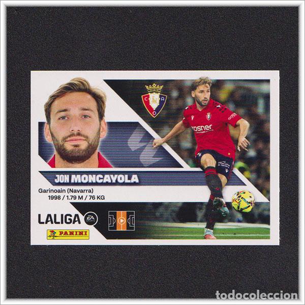 Cromos de f&uacute;tbol: LIGA ESTE 2026 2027 26 27 PANINI MONCAYOLA 12 OSASUNA COLECCI&Oacute;N ALBUM 1&ordf; EDICI&Oacute;N