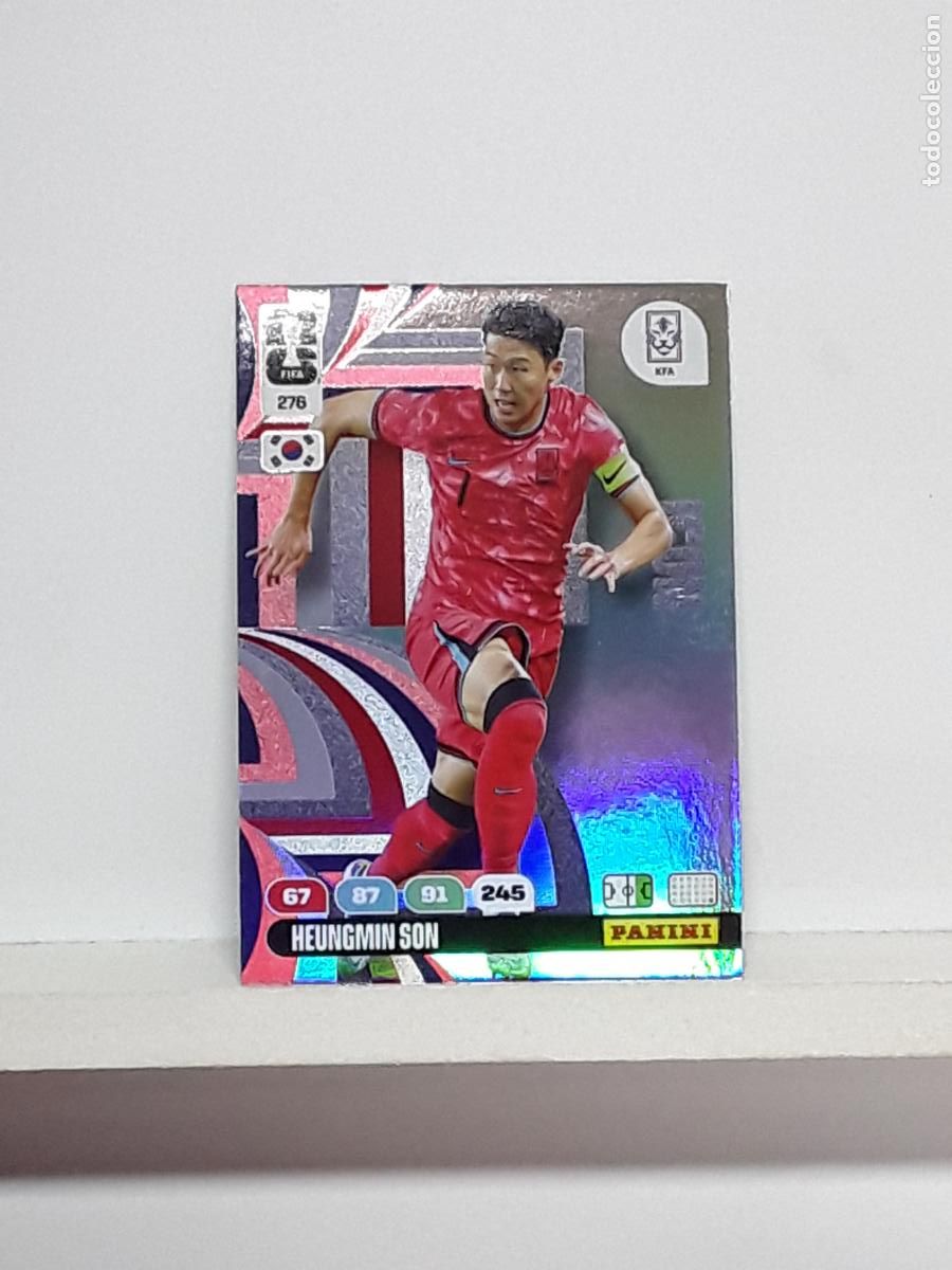 Cromos de f&uacute;tbol: ADRENALYN MUNDIAL 2026 WORLD CUP 26 ALBUM PANINI N 276 KOREA COREA HEUNGMIN SON