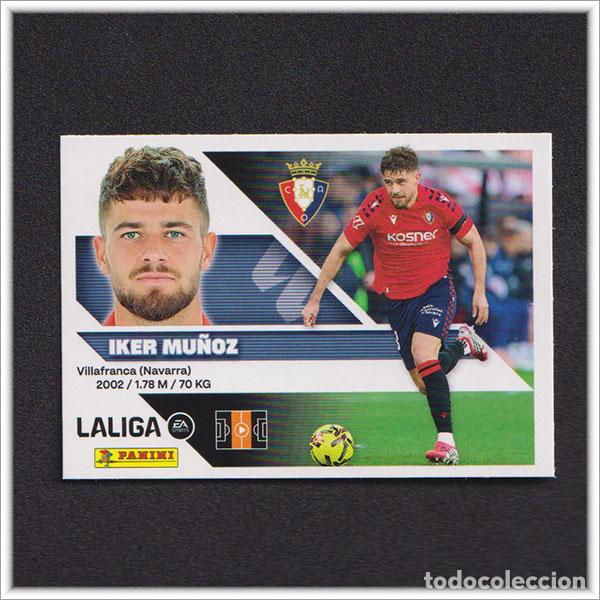 Cromos de f&uacute;tbol: LIGA ESTE 2026 2027 26 27 PANINI IKER MU&Ntilde;OZ 13B 13 B OSASUNA COLECCI&Oacute;N ALBUM 1&ordf; EDICI&Oacute;N
