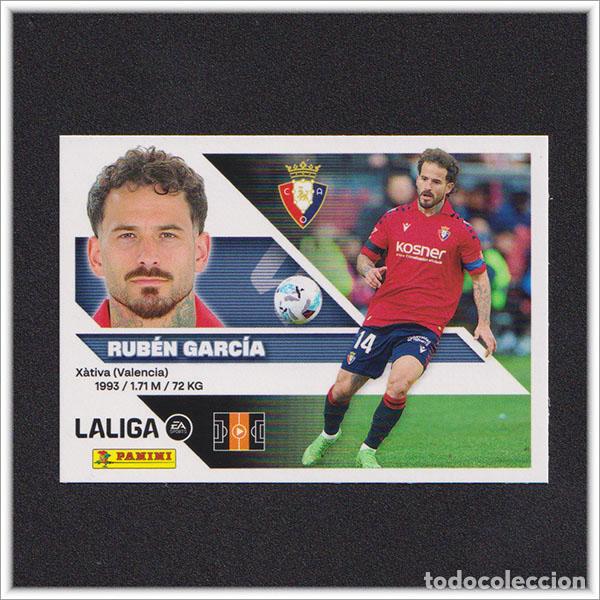 Cromos de f&uacute;tbol: LIGA ESTE 2026 2027 26 27 PANINI RUBEN GARC&Iacute;A 14 OSASUNA COLECCI&Oacute;N ALBUM 1&ordf; EDICI&Oacute;N