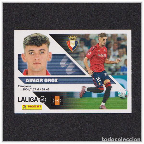 Cromos de f&uacute;tbol: LIGA ESTE 2026 2027 26 27 PANINI AIMAR OROZ 15 OSASUNA COLECCI&Oacute;N ALBUM 1&ordf; EDICI&Oacute;N
