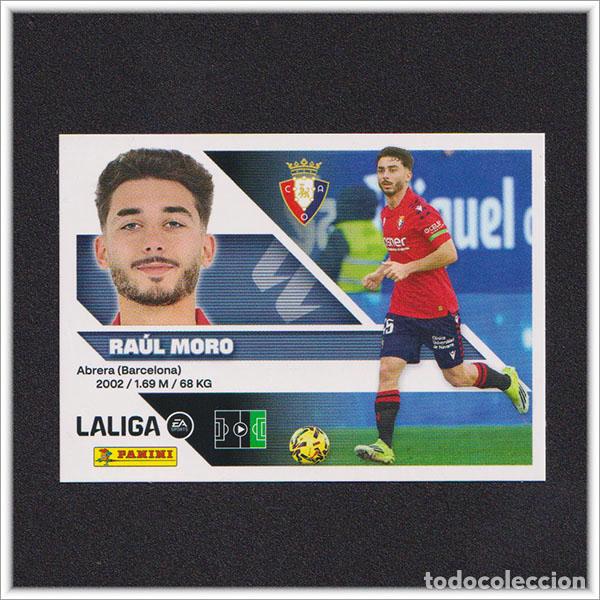 Cromos de f&uacute;tbol: LIGA ESTE 2026 2027 26 27 PANINI RAUL MORO 17 OSASUNA COLECCI&Oacute;N ALBUM 1&ordf; EDICI&Oacute;N