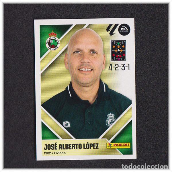 Cromos de Futebol: LIGA ESTE 2026 2027 26 27 PANINI JOSE ALBERTO LOPEZ 2 RACING SANTANDER COLECCI&Oacute;N ALBUM 1&ordf; EDICI&Oacute;N