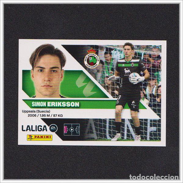 Cromos de Futebol: LIGA ESTE 2026 2027 26 27 PANINI ERIKSSON 4 RACING SANTANDER COLECCI&Oacute;N ALBUM 1&ordf; EDICI&Oacute;N
