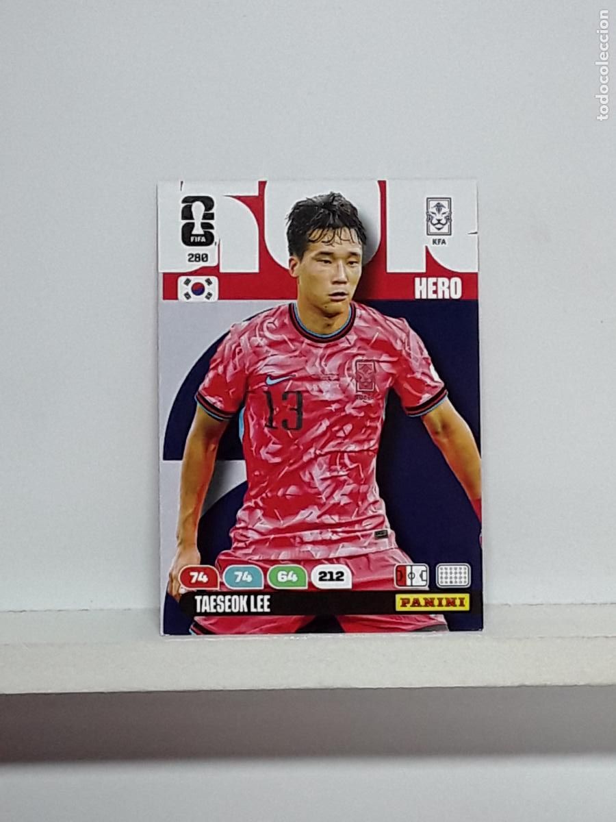 Cromos de Futebol: ADRENALYN MUNDIAL 2026 WORLD CUP 26 ALBUM PANINI N 280 KOREA COREA TAESEOK LEE