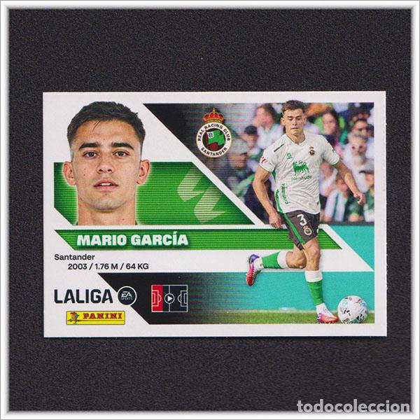 Cromos de Futebol: LIGA ESTE 2026 2027 26 27 PANINI MARIO GARC&Iacute;A 9B 9 B RACING SANTANDER COLECCI&Oacute;N ALBUM 1&ordf; EDICI&Oacute;N
