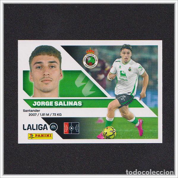 Cromos de Futebol: LIGA ESTE 2026 2027 26 27 PANINI JORGE SALINAS 10 RACING SANTANDER COLECCI&Oacute;N ALBUM 1&ordf; EDICI&Oacute;N