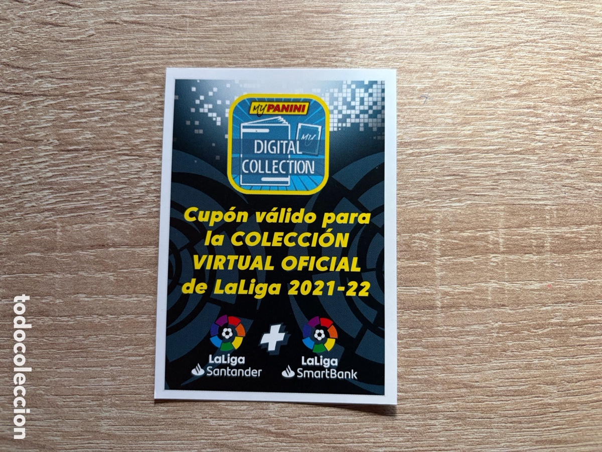 Cromos de Futebol: CUP&Oacute;N COLECCI&Oacute;N VIRTUAL OFICIAL LALIGA 2021 2022 21 22 MYPANINI DIGITAL COLLECTION