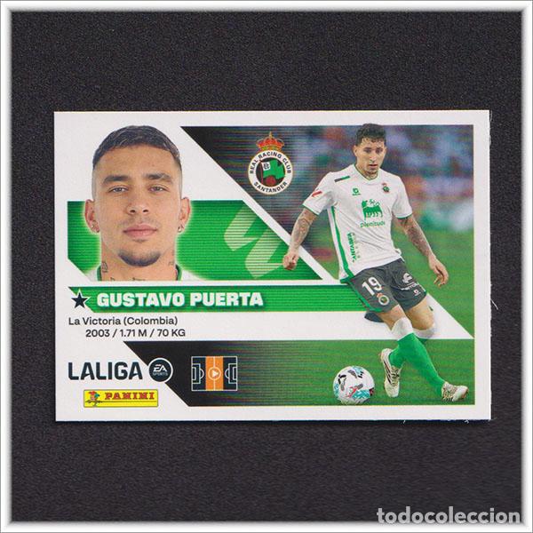 Figurine di Calcio: LIGA ESTE 2026 2027 26 27 PANINI GUSTAVO PUERTA 12 RACING SANTANDER COLECCI&Oacute;N ALBUM 1&ordf; EDICI&Oacute;N